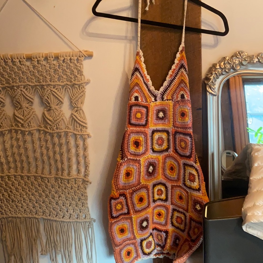 ZARA CROCHET DRESS